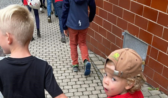 Auf dem Weg zur Müllsammlung Foto: Doreen Biedermann