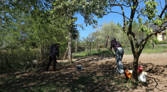 Vorbereitung Foto: Theres Schimansky